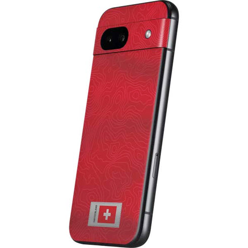 Switzerland Soccer Flag Google Pixel 8a Skin